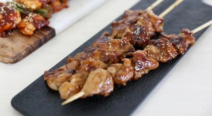염통꼬치(1kg)+순살닭꼬치(1kg) 이미지