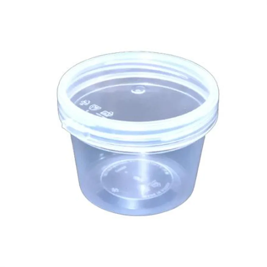 사출 92파이 스크루 원형용기 중 용기+뚜껑 이미지