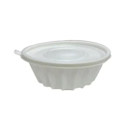 195파이 탕용기/면용기/칼국수용기 소 (백색) 용기+뚜껑 300세트