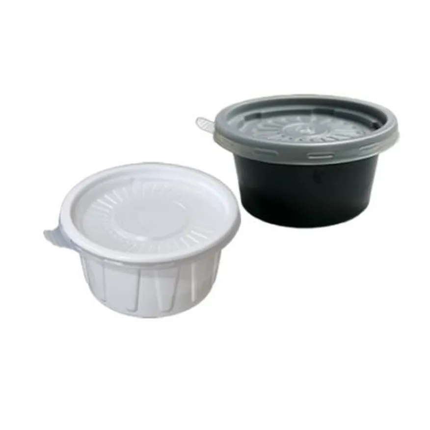 일회용 장국용기/다용도 95파이 소(백색) 용기+뚜껑 1000세트 이미지