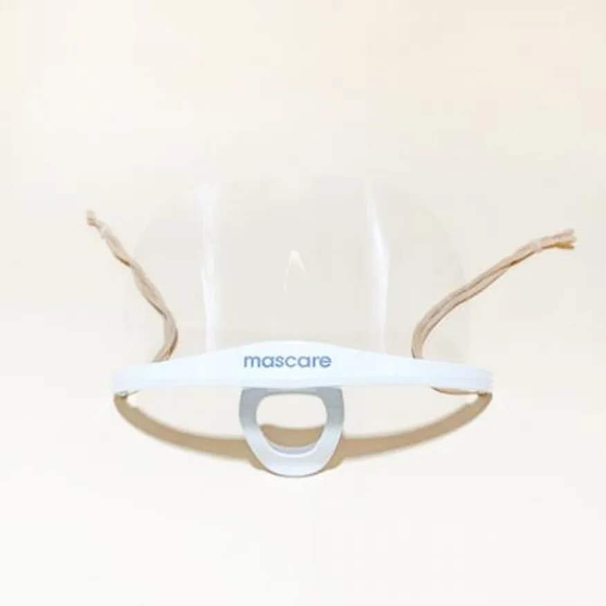 투명 위생 마스크 1개입 이미지