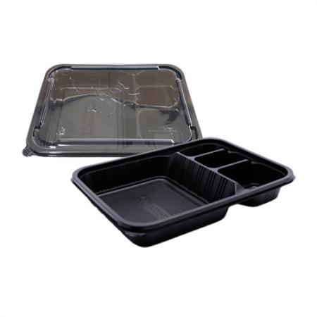 도시락용기 TY-1004 (4칸) 세트 용기+뚜껑 200세트