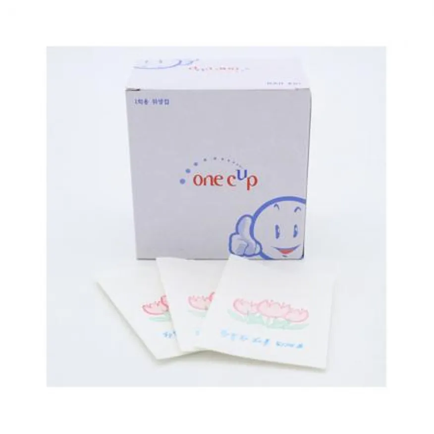 일회용 종이봉투컵/봉투컵/정수기컵 4000매/종이컵 이미지