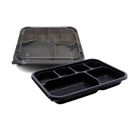 도시락용기 TY-1006 (6칸) 세트 용기+뚜껑 200세트 