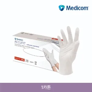 10박스(1000장)니트릴장갑 화이트 M