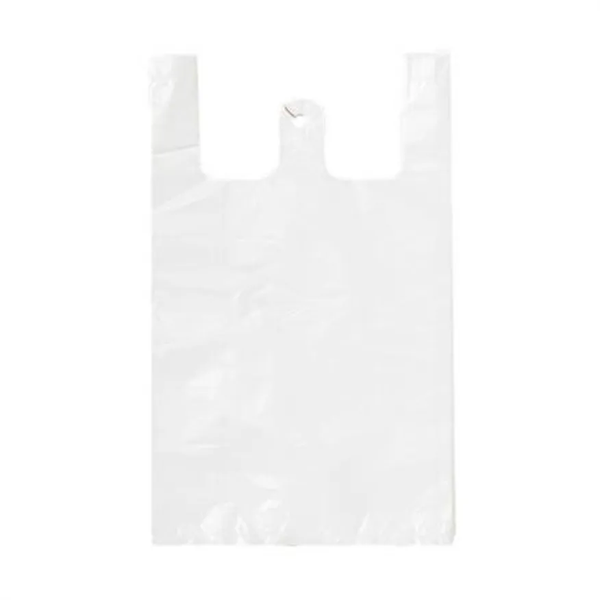 비닐봉투(손잡이)/1호/백색 이미지