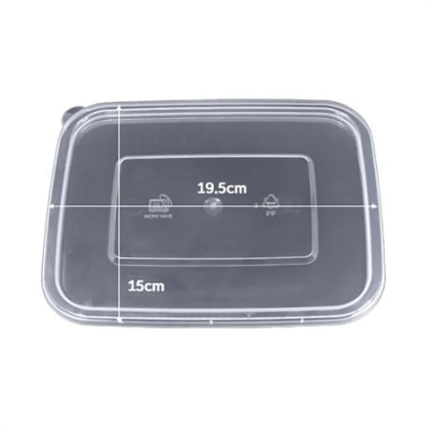 사출 사각용기1.5L(삼계탕) 뚜껑 300개 이미지