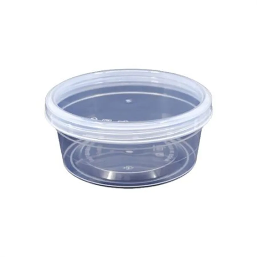 사출 115파이 스크루 원형용기 소 용기+뚜껑 이미지