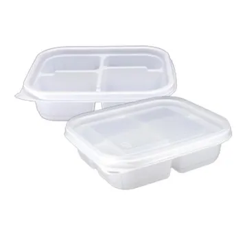 사각미니찬용기 TY-12144 4칸 용기+뚜껑 200세트