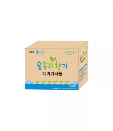 국내생산 국내원단 숲속의향기 페이퍼타올 핸드타올 5000매