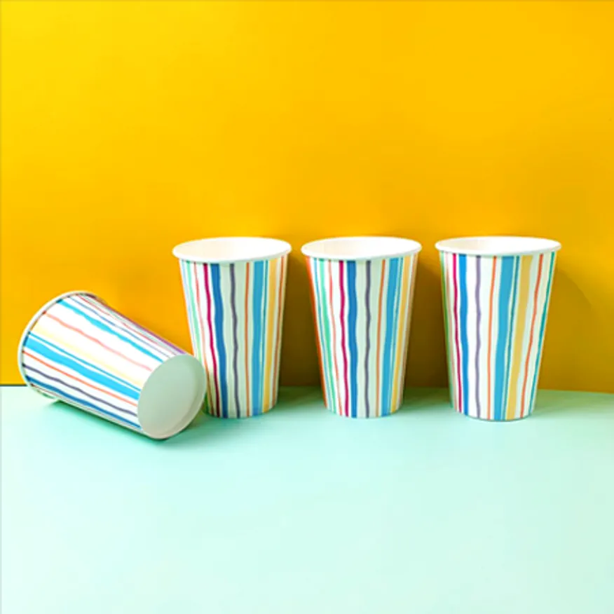 12온스 음료컵 종이컵(350ml) 이미지