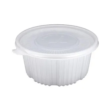 220파이 탕용기/감자탕용기 중 (백색) 용기+뚜껑 200세트