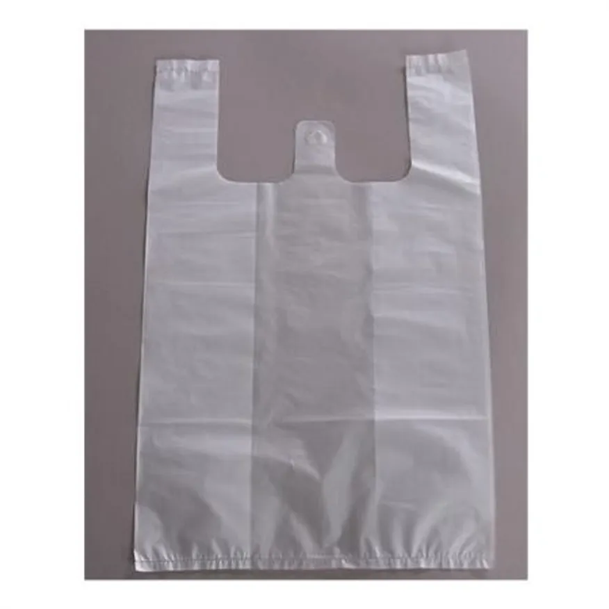 비닐봉투(손잡이)/3호/백색 이미지