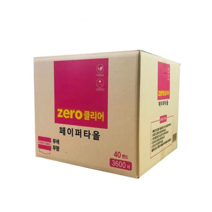 국내원단 국내생산 핸드타올 페이퍼타올 40밴드(3600매) 이미지