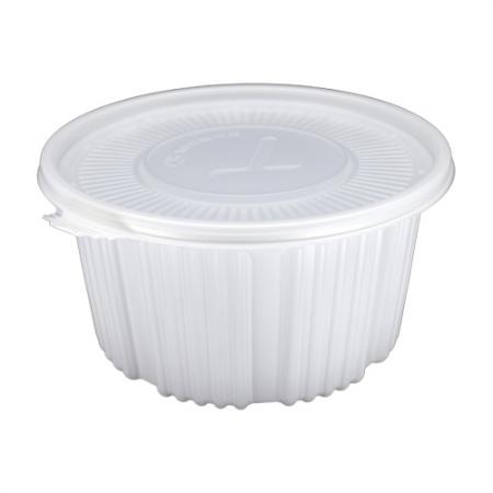 220파이 탕용기/감자탕용기 대 (백색) 용기+뚜껑 200세트