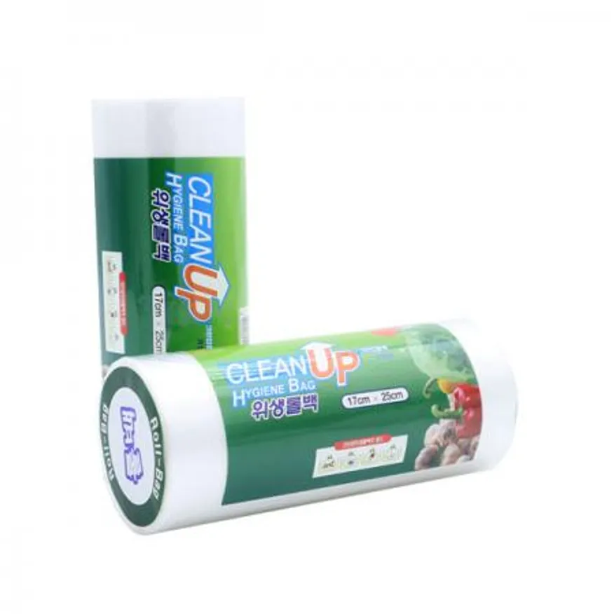 위생롤백 미니 17*25 / 비닐롤백 / 롤팩 이미지