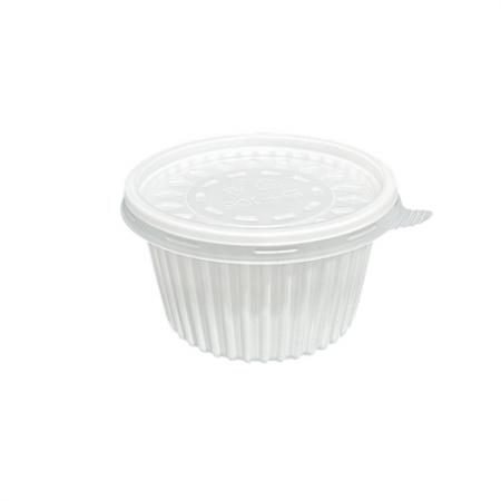 일회용 장국용기/다용도 PP 105파이 대(백색) 용기+뚜껑 1000세트