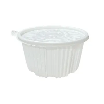 215파이 탕용기/감자탕용기 대 (백색) 용기+뚜껑 200세트