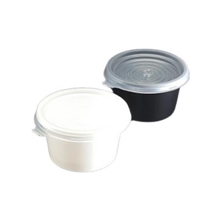 일회용 소스용기/다용도 70파이 대(백색) 용기+뚜껑 1500세트 (합포장) 