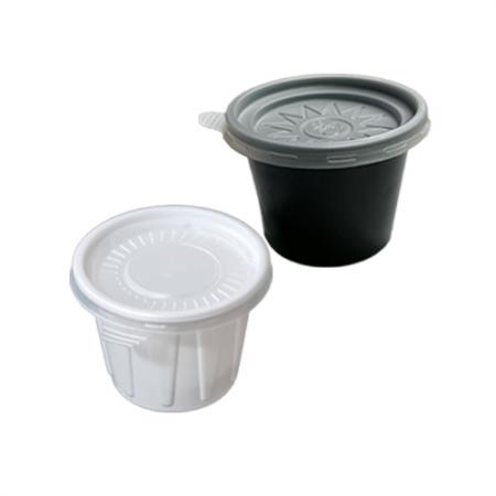 일회용 소스용기/다용도 75파이 소(백색) 용기+뚜껑 1500세트 (합포장) 