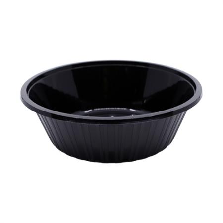 사출 중화면용기 2167 중 용기 400개 (검정)