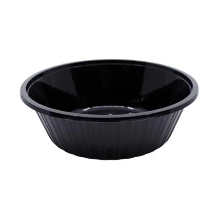 사출 중화면용기 2167 중 용기 400개 (검정)