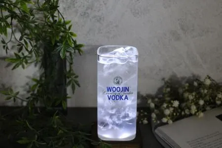 (소량인쇄가능)카페 커피잔 칵테일 업소 물잔 스퀘어하이볼잔400ml