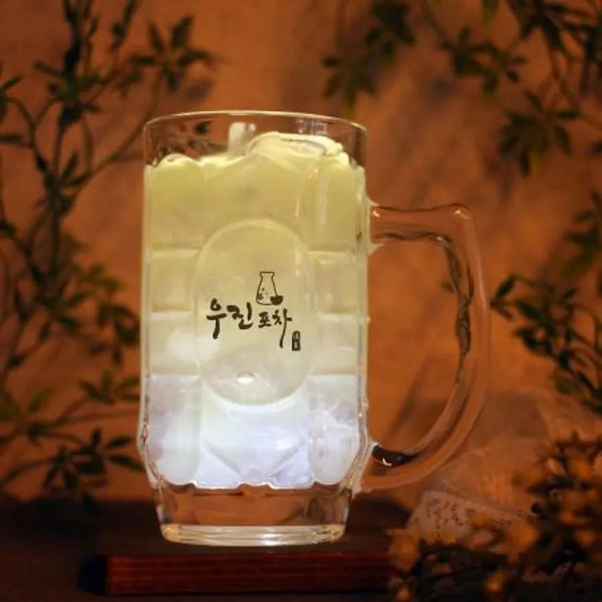 (소량인쇄가능) 업소용 손잡이 맥주컵 핸들 하이볼 유리잔 이미지