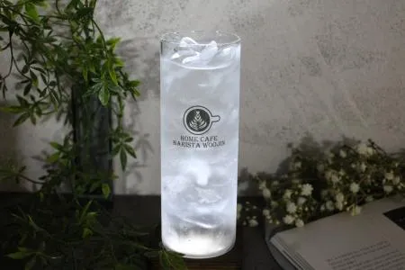 (소량인쇄가능)칵테일잔 카페잔 물잔 원형일자 하이볼 글라스잔450ml 이미지