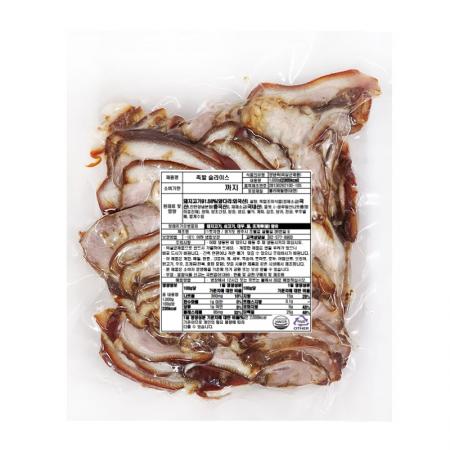 쫄깃한 앞다리 순살족발, 토자연 족발슬라이스 1kg/EA