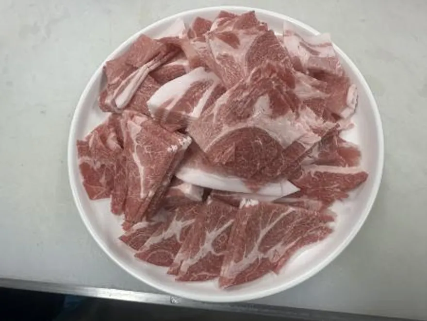 목전지제육슬라이스 2KG 미국산 1팩 이미지