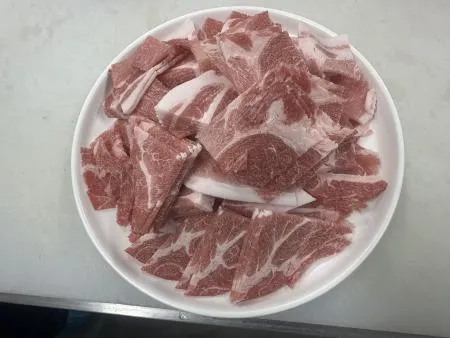 목전지제육슬라이스 2KG 미국산 1팩 이미지