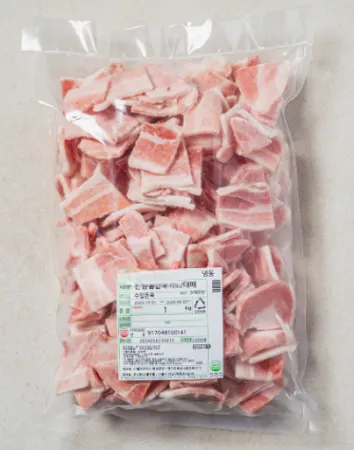 옛날 삼겹살 구이용 1kg 스페인산 1 이미지