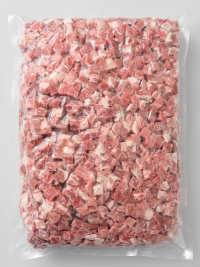 돈목살큐브,미국산,5kg/pack 이미지