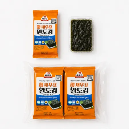 새우표 완도 도시락김 2g x 240봉 이미지