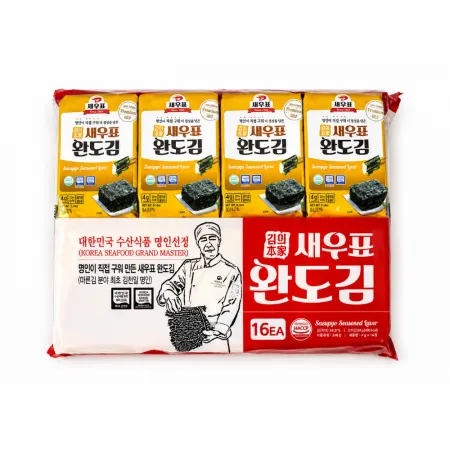 새우표 완도 도시락김 4g x 128봉 이미지