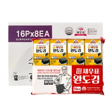 새우표 완도 도시락김 4g x 128봉