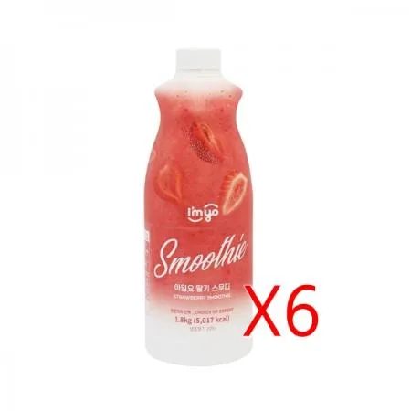 아임요 딸기 스무디 1.8kg x 6개 /1박스