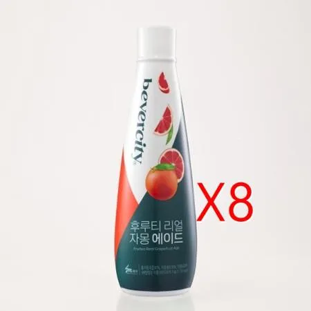 세미 베버시티 후루티 리얼 자몽 에이드 1kg x 8개
