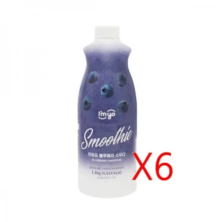 아임요 블루베리 스무디 1.8kg x 6개 /1박스