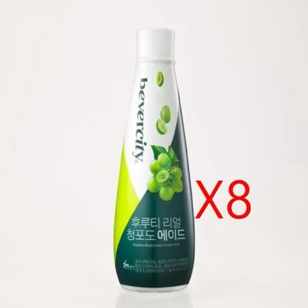 세미 베버시티 후루티 리얼 청포도 에이드 1kg x 8개