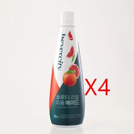 세미 베버시티 후루티 리얼 자몽 에이드 1kg x 4개