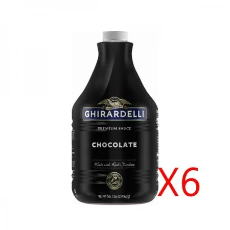 기라델리 초콜릿 소스 2.47kg x 6개 /초코 소스