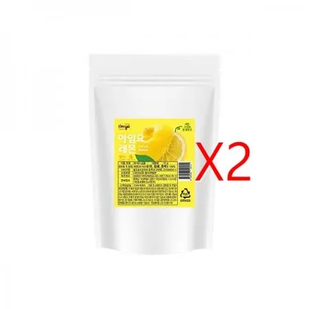 아임요 동결건조 과일칩 레몬 슬라이스 20g x 2개