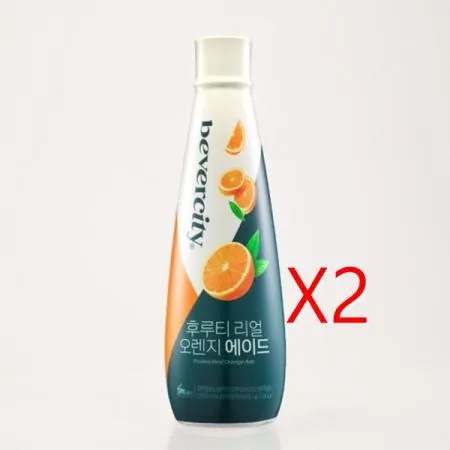 세미 베버시티 후루티 리얼 오렌지 에이드 1kg x 2개