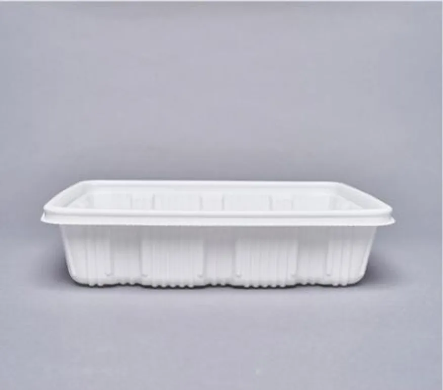 DS)사각찜용기(소)(용기+뚜껑) (100개세트) 이미지