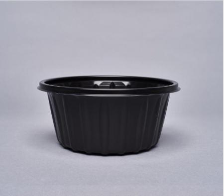 DS)칼국수용기(대)195￠(용기+뚜껑) ▶블랙 (300개세트)