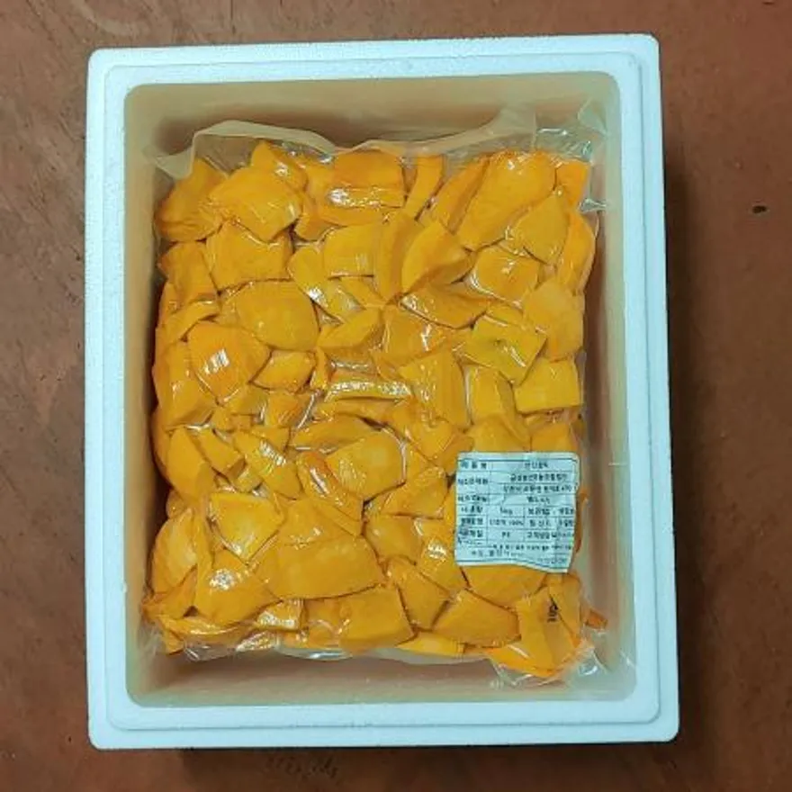 손질 깐 단호박 (10kg/국내산) 이미지