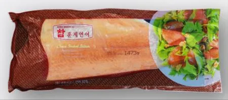 냉동 훈제연어 필렛 6미(칠레산/다이아몬드)