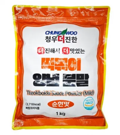 청우 더진한 떡볶이 양념분말 1KG / 떡볶이가루 분말 소스